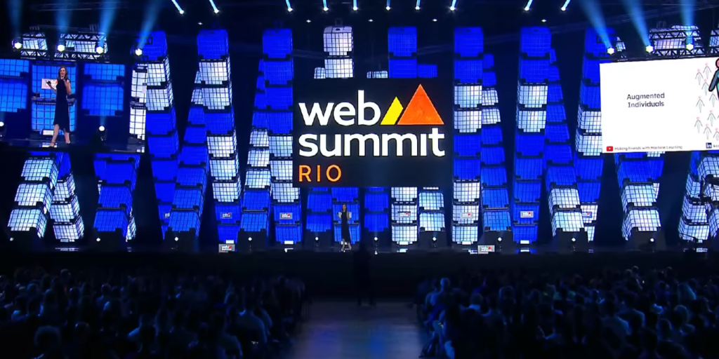 Web summit Rio 2023 - Inteligências Artificiais e empregos.